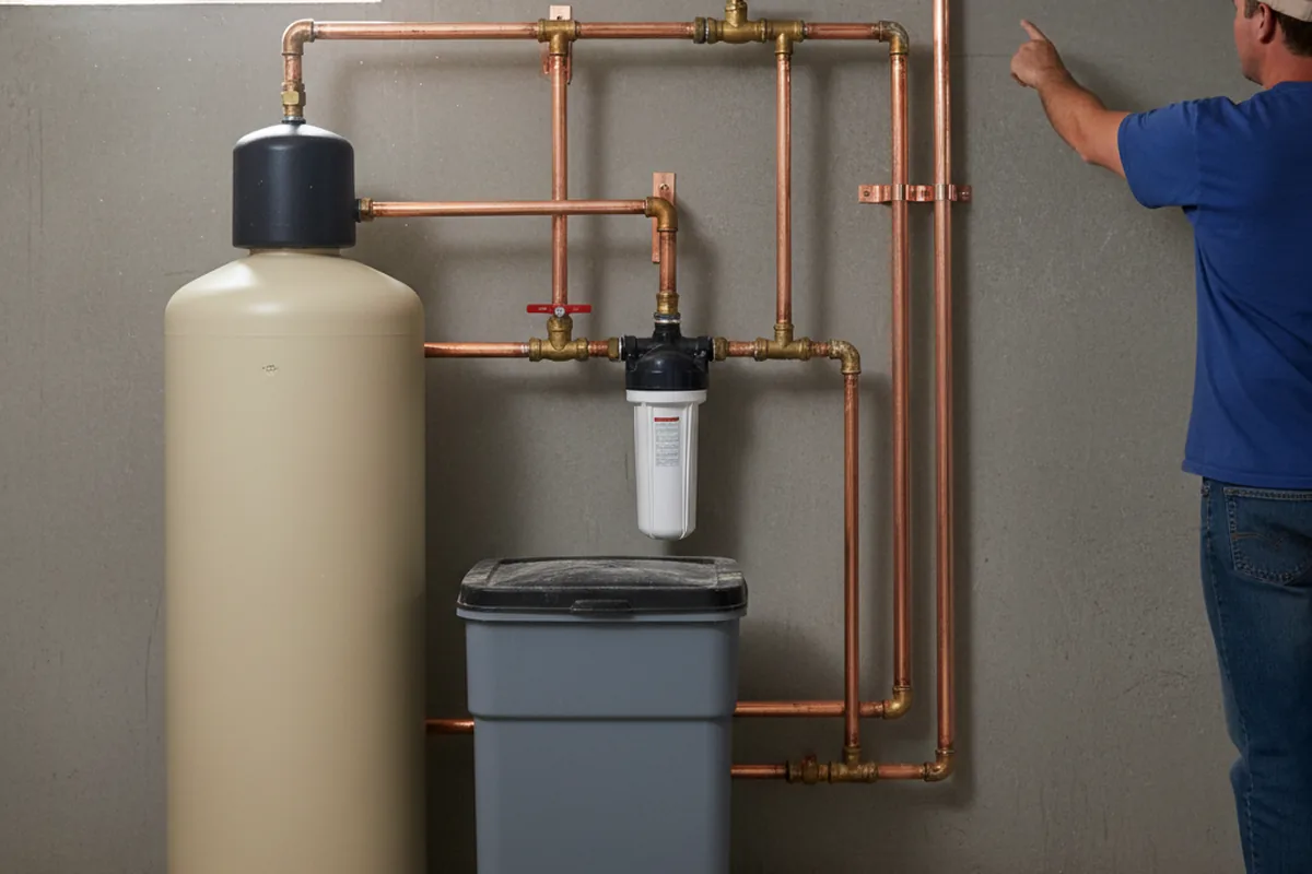 Whole-house water treatment system installed in Elkhorn